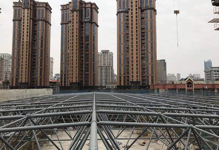 滁州螺栓球网架结构