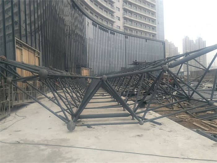 滁州万豪酒店雨棚网架