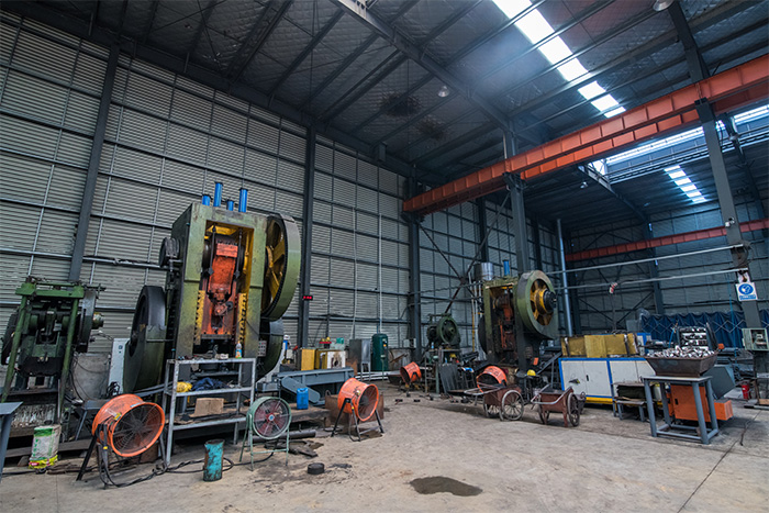 滁州网架配件-锥头加工车间